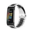 thumbnail image 2 of Bracelet de Montre en Acier Inoxydable, Bracelet de Bracelet en Acier Inoxydable Compatible pour Fitbit Charge Design Révolutionnaire, 2 of 8