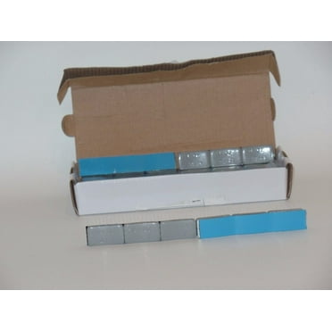 90 PC 1oz STICK ON WHEEL WEIGHT BALANCE 30 STRIPS TOTAL OF90 OUNCES