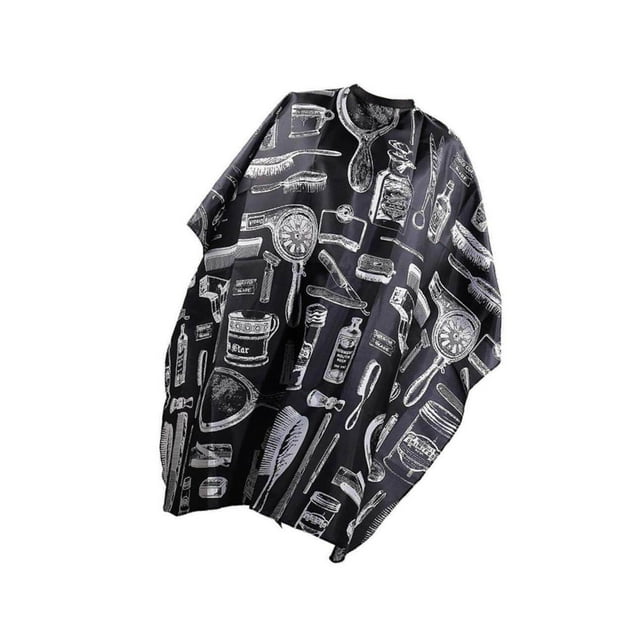 facefd Grande Robe de Coupe de Coiffure de Salon de Coiffure Cape de Shampooing Tablier-39 Pouces x 55 Pouces D