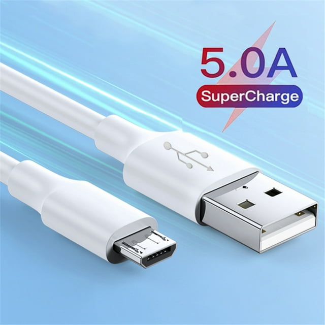 Alician 5a Data Cable Android Micro Usb Fast Charging Data Synchronization Line Compatible For Redmi Samsung Huawei Phone