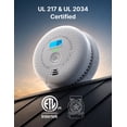 thumbnail image 3 of X-Sense Smoke and Carbon Monoxide Detector Combo, 10-Year Sensor with Digital Display, Standalone Alarm, Certified to Latest UL Standards, 2-PACK, 3 of 8