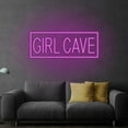 thumbnail image 3 of Handmadetneonsign Girl Cave Neon Sign, Girl Cave Led Sign, Wall Decor, Girl Cave Led Lights, Custom Neon Sign, Girl Room Decor, Wall Décor, 3 of 5