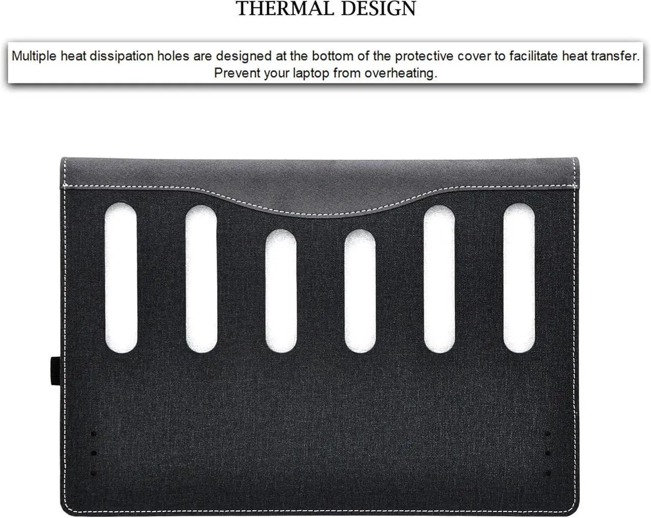 Laptop Case Cover for Dell 14 Plus DB14250 & Pro 14 PC14255/PC14250 & Pro14 Plus PB14250 /PB14255 Sleeve,PU Leather Protective Shell Notebook PC Bag Accessories