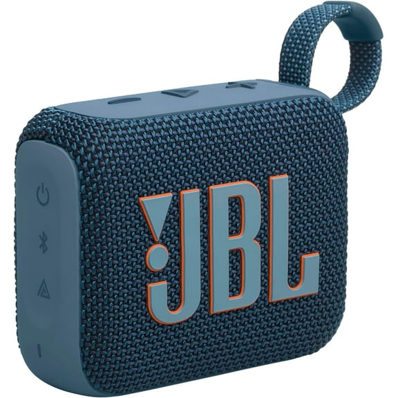 Restored JBL JBLGO4BLUAM-Z Go 4 Portable Bluetooth Speaker, Blue (Refurbished)