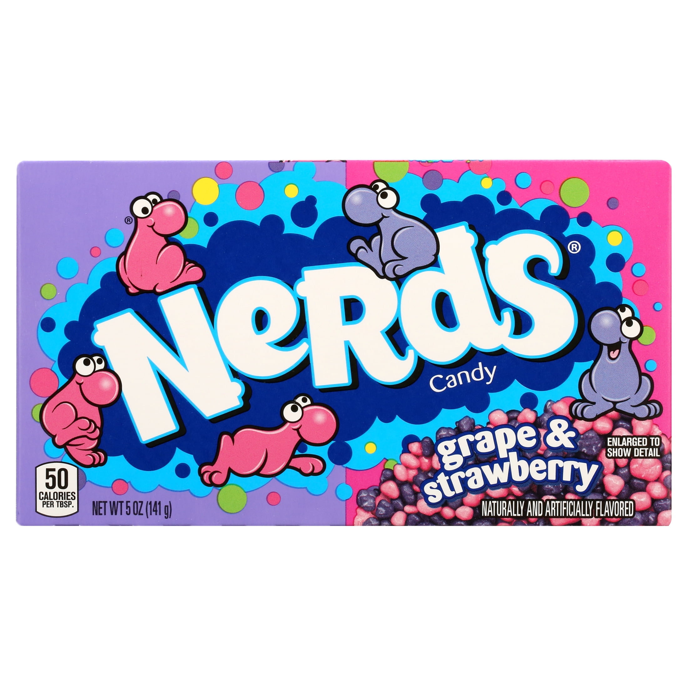 Nerds Grape and Strawberry Candy Theater Box, 5 Oz (12 Count)