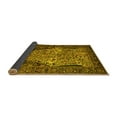 thumbnail image 2 of Ahgly Company Indoor Round Persian Yellow Traditional Area Rugs, 6' Round, 2 of 4