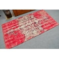 thumbnail image 2 of Turkish Rug, Antique Rug, Vintage Rug, Red Kitchen Rugs, 3.1x5.7 ft Accent Rugs, Rugs For Entry, Decorative Nursery Rugs, 2 of 10