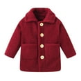 thumbnail image 2 of LUOGENLI Jackets for Girls 10-12 Colors Toddler Baby Girls Long Coat Tollder Kids Winter Jacket Warm Outwear Clothes Girls Jackets Size 14-16 Dressy Girls Jackets Size 7-8 Spring Red 5-6 Years, 2 of 6