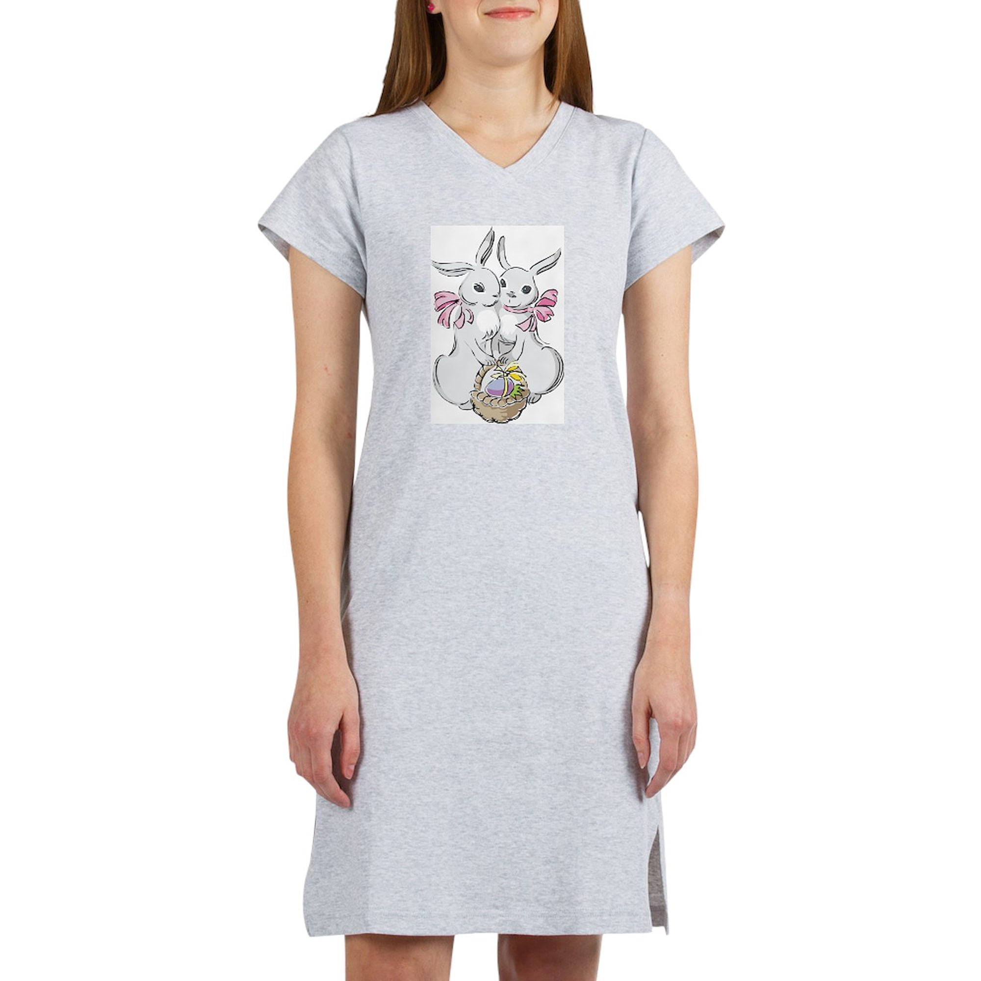CafePress - Easter Rabbits - Women s Nightshirt