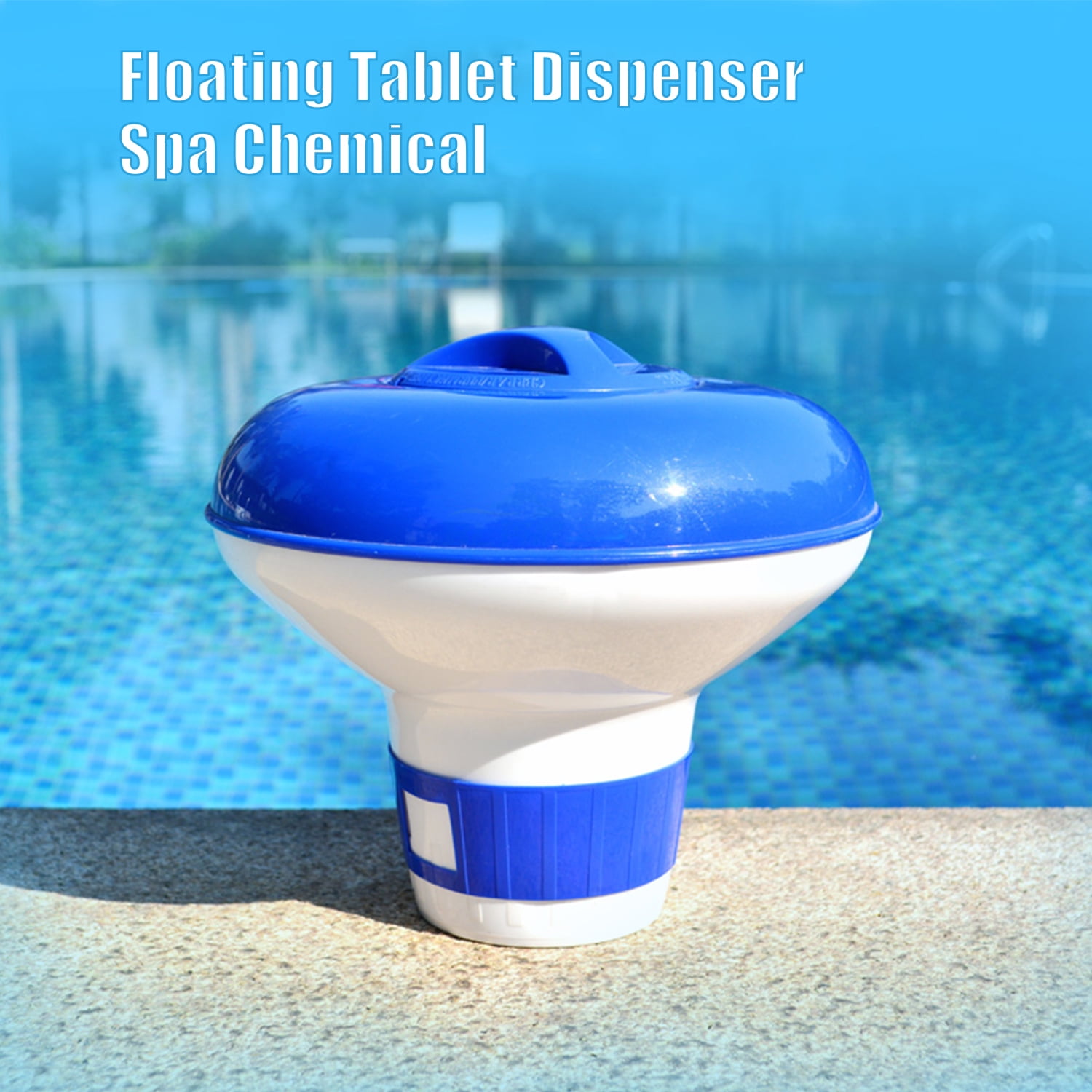 Pool Floating Tablet Spa Chemical Dispenser Floating Pool Chlorine