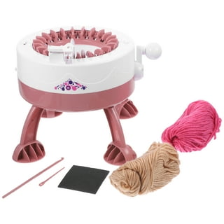 48 Needles Knitting Machine, DIY Knitting Weaving Loom Machine with Row  Counter for Kids and Adults 