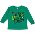 thumbnail image 3 of Inktastic Going Golfing with my Daddy- kids golf Boys or Girls Long Sleeve Toddler T-Shirt, 3 of 5
