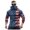 Army Green, variant on Men's UPF 100+ Sun Protection Half Zip Stand Collar Long Sleeve Base Layer Shirt Quick Dry Stretch Breathable Outdoor Running Golf Hiking Casual Athletic Top