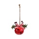 thumbnail image 3 of Adornos de campana navideña multiusos Hermosas campanas navideñas de metal hechas a mano para Campana Redonda Roja, 3 of 9