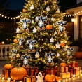 thumbnail image 4 of 26 Halloween Ghost Alphabet Ornaments,A-Z Letter Halloween Ghost Acrylic Hanging Ornaments,Mini 2D Flat Hanging Decorations for Christmas Tree Party Gifts, 4 of 7