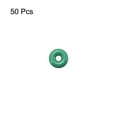 thumbnail image 2 of 50pcs 1.5mm Thick Heat Resistant  Green O-Ring Rubber Sealing Ring 4mm OD, 2 of 2