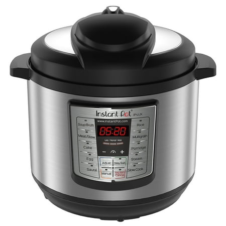 Instant Pot LUX80 8 Qt 6-in-1 Multi-Use Programmable Pressure Cooker, Slow Cooker, Rice Cooker, Saute, Steamer, and (Best Stovetop Pressure Cooker Reviews)