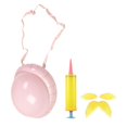 thumbnail image 1 of Funny Inflatable Fake Belly & Beard Costume Kit, PVC Bloat Pregnant Belly Prop for Halloween Cosplay, Pranks, Role Playing, Parties, One Size Fits Most, 1 of 8