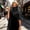 Black, variant on Naittoop Womens Sheer Chiffon Scarf Lightweight Soft Long Wrap Elegant Shawl for Party Wedding Evening Daily Wear