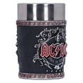 thumbnail image 3 of Nemesis Now Officially licensed ACDC Back in Black Shot Glass, 3 of 6