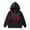 1#Black357, variant on Byoo Valentine's Day Sweatshirts for Toddler Girl Heart Print Pocket Long Sleeved Hoodie Sweatshirts Soft Sport Top