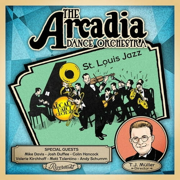 Arcadia Dance Orchestra - St. Louis Jazz - Music & Performance - CD