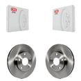 thumbnail image 1 of CMX Front Disc Brake Rotors Pair for Car Toyota RAV4 K8-100331, 1 of 8