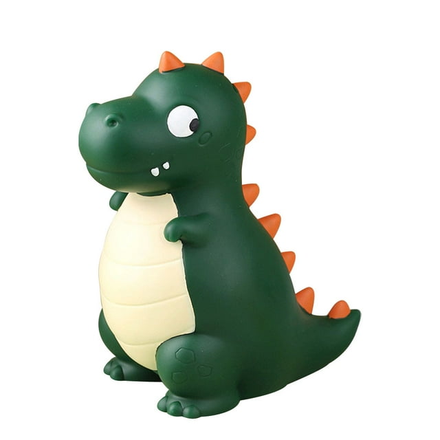 Shisuyan Dinosaur Banks For Kids Plastic Green 1Pcs Festivals 7.9x7.5in