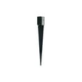 thumbnail image 2 of Simpson Strong-Tie E-Z Spike Steel Black Powder-Coated Fence Post Spike FPBS44, 2 of 4