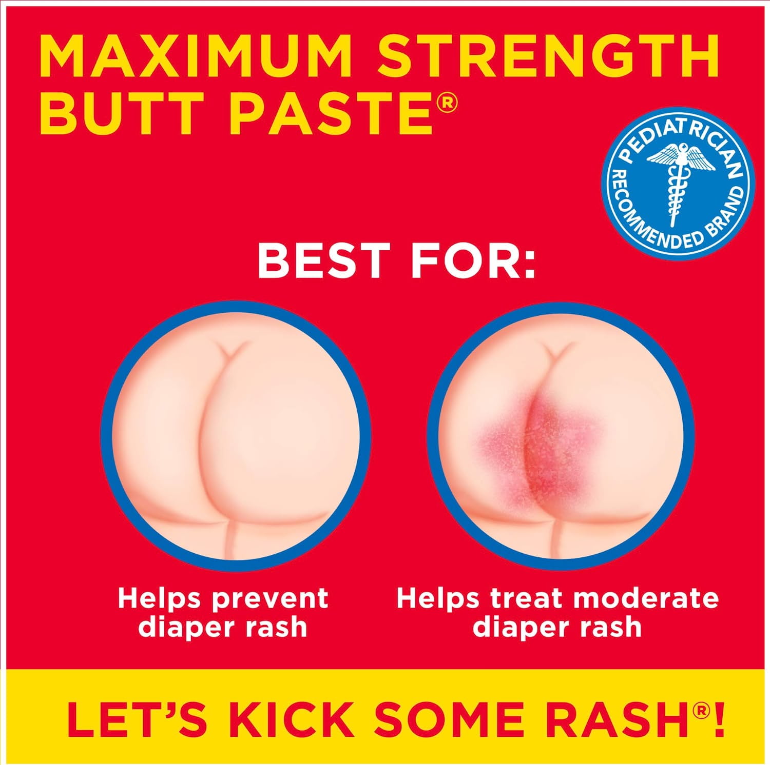 Boudreaux's Maximum Strength Butt Paste Ointment 4 oz (Pack of 6)