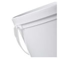 thumbnail image 5 of Pail with Handle, Polypropylene, 1.5 Quart, White, 10 Piece, 5 of 7