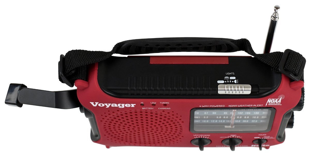 Kaito Portable AM/FM Radios, Red, KA500L