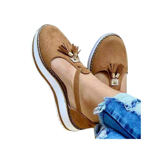 Femmes Pompon Bout Fermé Confort Sandales d'Été Décontractées Chaussures Plates