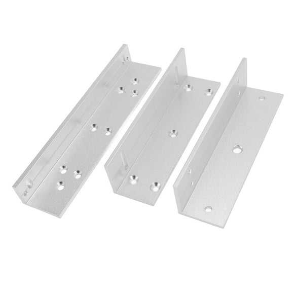 Inward Door Z L Bracket, High Security Electromagnetic Lock Matching Bracket for Home