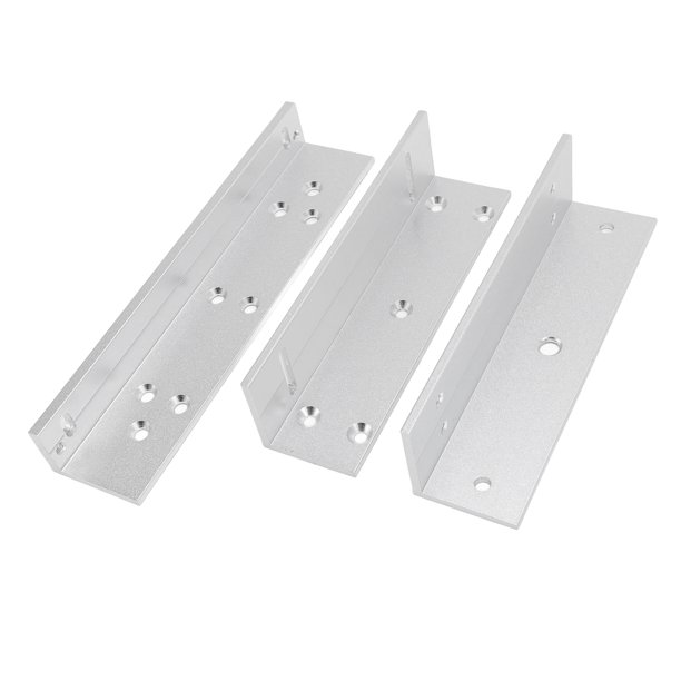 Soporte A Juego De Cerradura Electromagnética, Alta Seguridad, Larga Vida útil, Ampliamente Aplicable, Fuerza De Sujeción De 180 Kg, Puerta Interior, Soporte Z L, aleación De