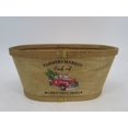 thumbnail image 1 of Brown With Red Truck With Christmas Trees Basket, 1 of 1