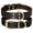 Brown, variant on Pet Artist Durable Genuine Leather Pet Dog Collars Adjustable Metal Buckle and D-Ring for Medium Large Breeds