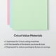 thumbnail image 5 of Sampler Cricut Value Pastels de cartulina, 80 hojas, 21,6 x 27,9 cm, 5 of 6