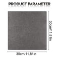 thumbnail image 3 of Cleaning Cloth Microfiber Cleaning Cloth Reusable Microfiber Glass Cleaning Cloth Multipurpose Microfiber Towels for Kitchen Glass Car Window Cleaning, Grey, 3 of 7