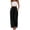 Black, variant on Sewkxo Linen Pants for Women Summer Drawstring Wide Leg Trousers Elastic Waist Casual Loose Fit Palazzo Pants with Pockets,Black L
