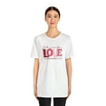 thumbnail image 3 of 1 Corinthians 13:13 Bible Verse Women's Christian Short Sleeve Tee, 3 of 6