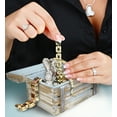thumbnail image 6 of CoTa Global Baja Beach Medium Wooden Jewelry Box - Handcrafted Nautical Trinket with Seashell and Starfish Decorations Accent Tabletop Home Decor, Jewelry Storage - 6.75 Inch, 6 of 7