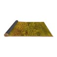 thumbnail image 2 of Ahgly Company Indoor Square Oriental Yellow Industrial Area Rugs, 8' Square, 2 of 4
