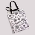 thumbnail image 2 of PKQWTM Snowflake Canvas Shoulder Bags Handbags Tote Bags Shopping Bag, 2 of 2