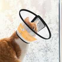 UNOMOR Reusable Cat Collar Cat Recovery Cone Soft Material Adjustable and Cats 1Set
