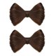 thumbnail image 1 of 2 pinzas para peluca con lazo, pinzas para moños de pelo falsos, pinzas para extensiones de cabello, pinzas decorativas para peinar el cabello para mujeres y niñas (marrón claro), 1 of 5