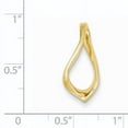 thumbnail image 3 of 14K Yellow Gold Chain Slide Omega Slide (21x9mm) Pendant / Charm, 3 of 3