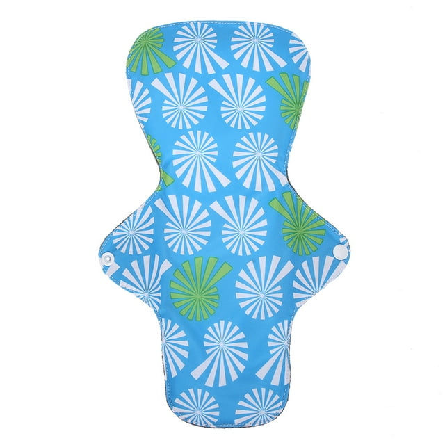 Oubit Serviette Hygiénique Réutilisable, Fibre de Charbon de Bambou Lavable Serviette Hygiénique Lavable Serviette Hygiénique Durabilité Éprouvée