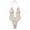 White, variant on MOJOGO Women's One-Piece Swimsuit Sequin Halter Swimwear Cutout Bathing Suit Trendy Vacation Outfits L