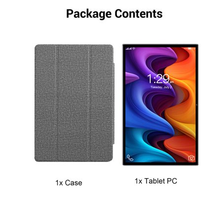 2024 Tab 10.1 in Android14 Tablet PC 12GB+256GB WiFi Dual Camera Bluetooth 3.5mm